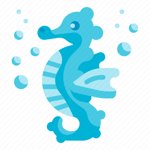 Seahorse, aquarium, quatic, animals, ocean icon - Download on Iconfinder