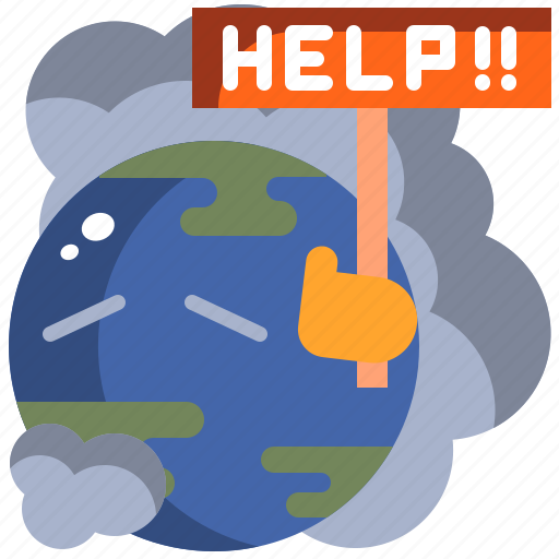 Air, environment, help, pollution, smoke, world icon - Download on Iconfinder