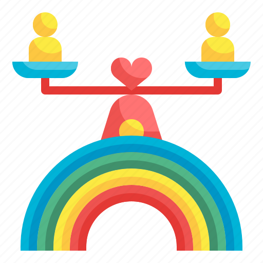Equality, equity, scales, justice, balance icon - Download on Iconfinder