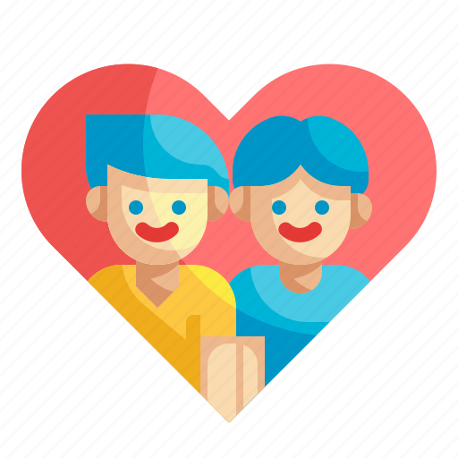 Gays, couple, love, wedding, homosexual icon - Download on Iconfinder