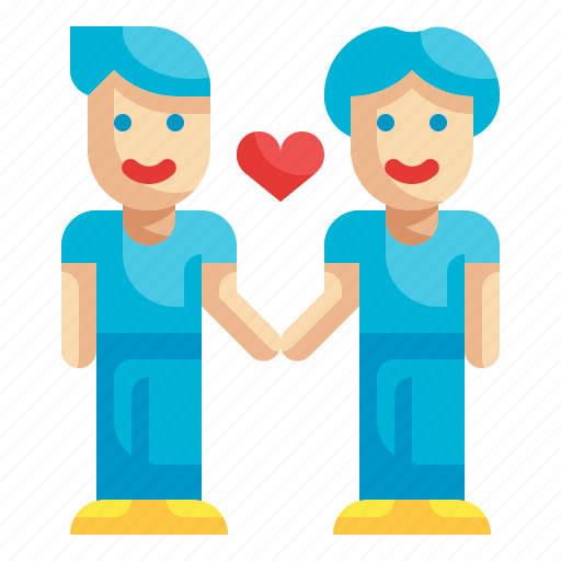 Homosexual, gay, marry, love, couple icon - Download on Iconfinder
