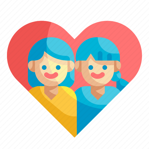Lesbian, newlyweds, wedding, love, people icon - Download on Iconfinder
