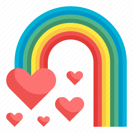 Rainbow, spectrum, nature, atmospheric, weather icon - Download on Iconfinder