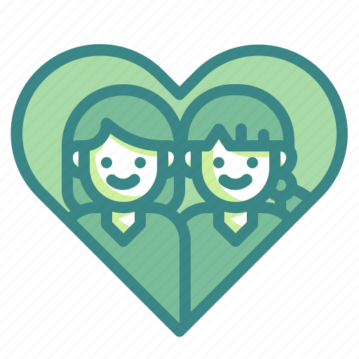 Lesbian, newlyweds, wedding, love, people icon - Download on Iconfinder