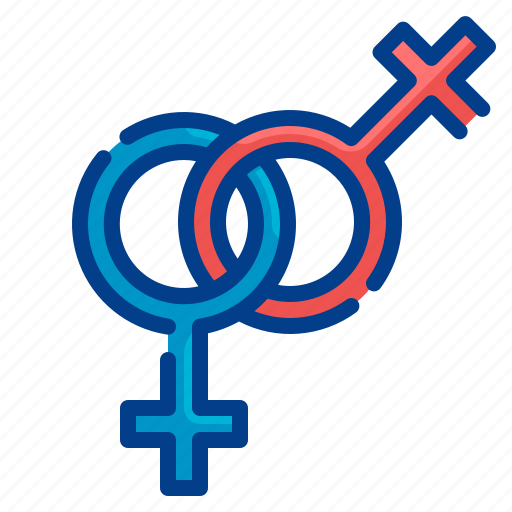 Lesbian, sign, gender, woman, female icon - Download on Iconfinder