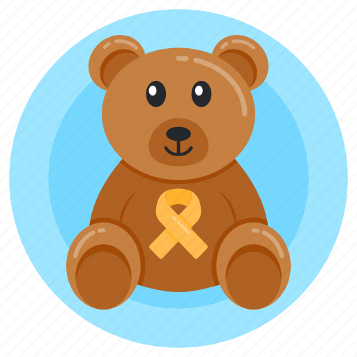 Teddy, teddy bear, toy, stuffed toy, cute teddy icon - Download on Iconfinder