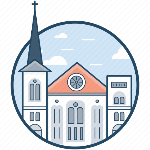 Basilica of saint mary, hennepin avenue, minneapolis, minor basilica, roman catholic icon - Download on Iconfinder