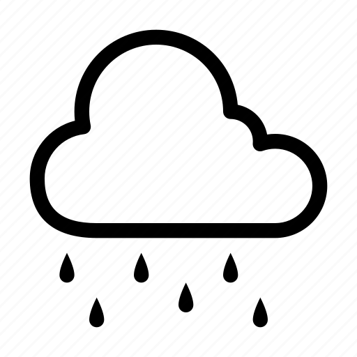 Cloud, rain, drop, raindrop, rainy day icon - Download on Iconfinder