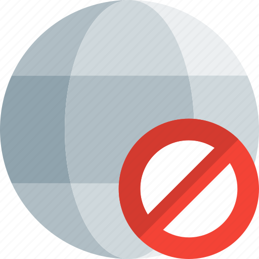 Worldwide, banned, prohibited icon - Download on Iconfinder