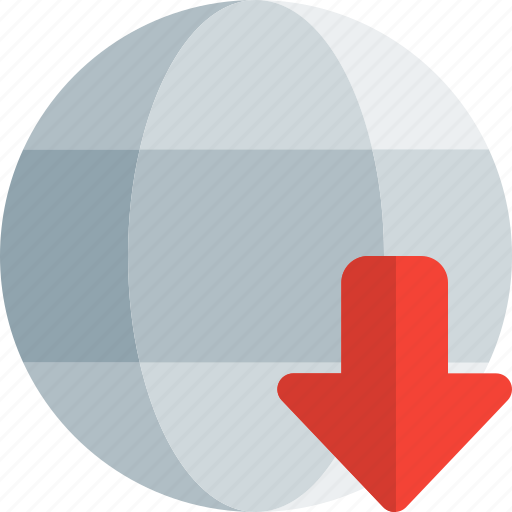 Worldwide, down, direction icon - Download on Iconfinder