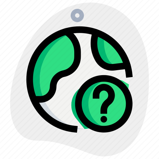 Globe, ask, help, support icon - Download on Iconfinder