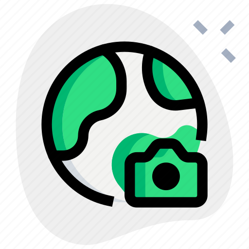 Globe, camera, photography, photo icon - Download on Iconfinder