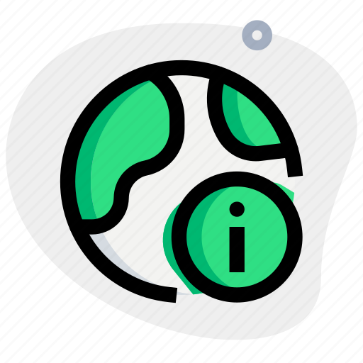 Globe, information, info icon - Download on Iconfinder