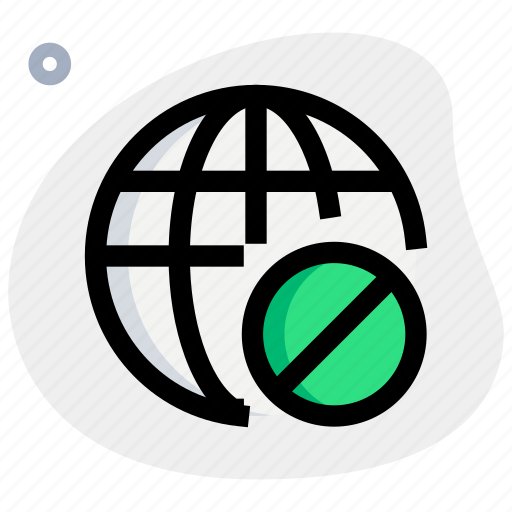 Worldwide, banned, forbidden icon - Download on Iconfinder