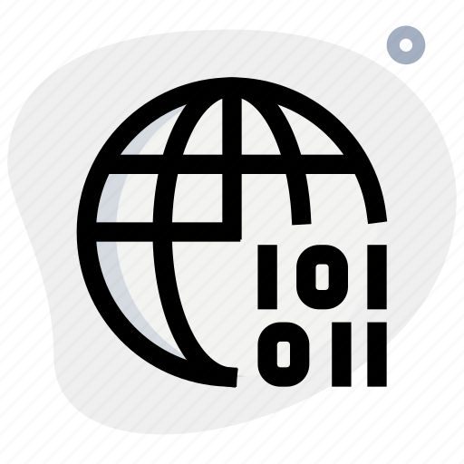 Worldwide, binnary, web icon - Download on Iconfinder