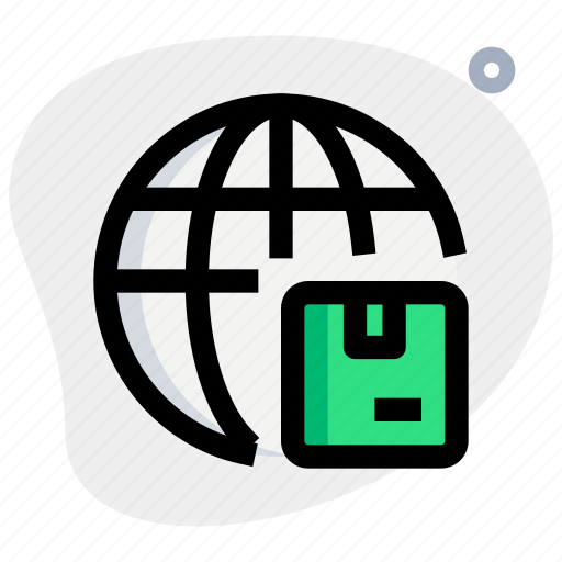 Worldwide, box, package icon - Download on Iconfinder