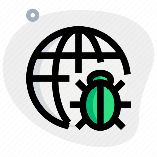 Worldwide, bug, virus icon - Download on Iconfinder
