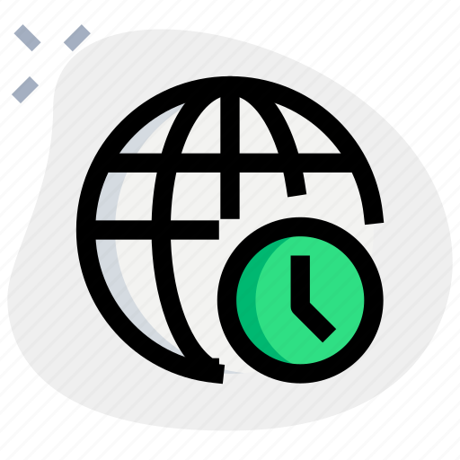 Worldwide, duration, clock icon - Download on Iconfinder