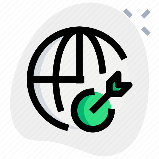 Worldwide, goal, target icon - Download on Iconfinder
