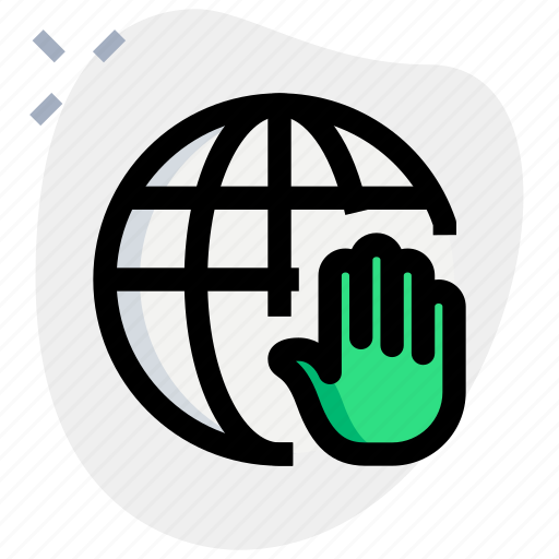 Worldwide, hand, gesture icon - Download on Iconfinder