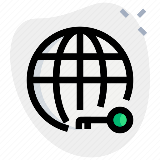 Worldwide, key, security icon - Download on Iconfinder