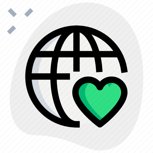Worldwide, love, heart icon - Download on Iconfinder