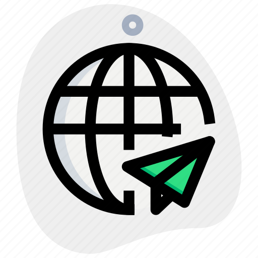 Worldwide, send, mail icon - Download on Iconfinder