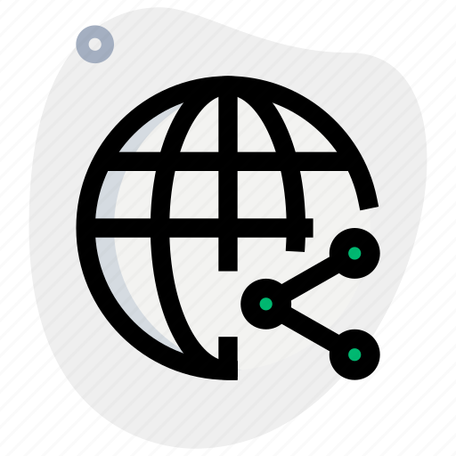 Worldwide, sharing, world icon - Download on Iconfinder