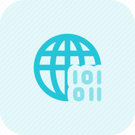 Worldwide, binnary, web icon - Download on Iconfinder