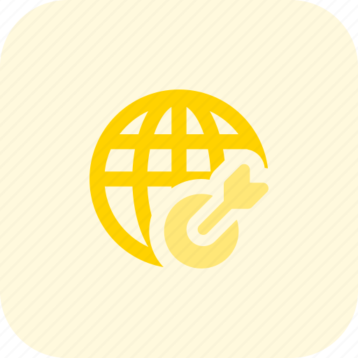Worldwide, goal, target, aim icon - Download on Iconfinder