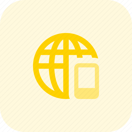 Worldwide, mobile, smartphone icon - Download on Iconfinder
