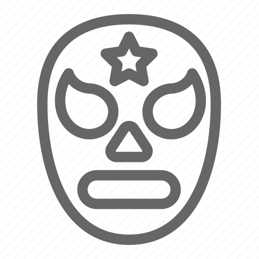 Traditional, lucha libre, face, wrestling, mask, wrestler, mexican icon - Download on Iconfinder