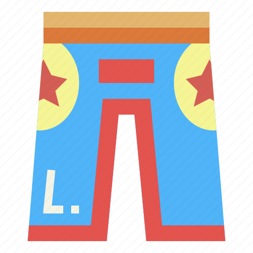 Baggy, boxers, fashion, short, swimsuit icon - Download on Iconfinder