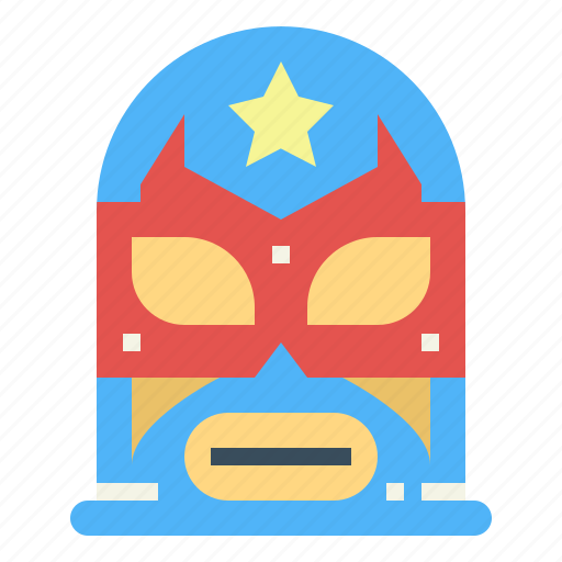 Costume, fight, mask, wrestler, wrestling icon - Download on Iconfinder