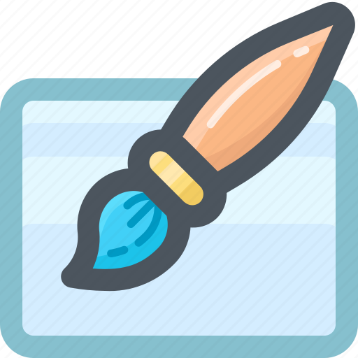 Brush, draw, edit, paintbrush, tools, write icon - Download on Iconfinder