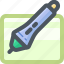 draw, edit, liner pen, tools, write, writing 