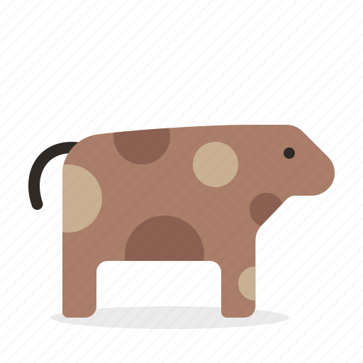 Cow, agriculture, animal, dairy, farming icon - Download on Iconfinder