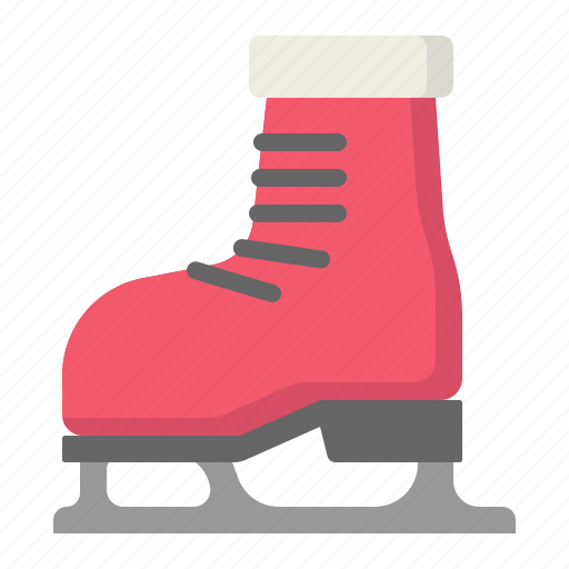 Ice, skate, skating, sport, winter, christmas, xmas icon - Download on Iconfinder