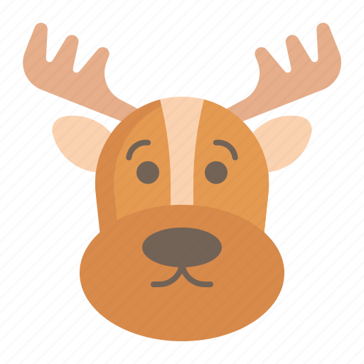 Reindeer, character, christmas, xmas, animal icon - Download on Iconfinder
