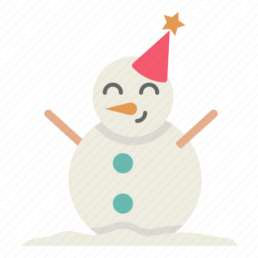 Snowman, christmas, xmas, decoration, hat, figure, snow icon - Download on Iconfinder
