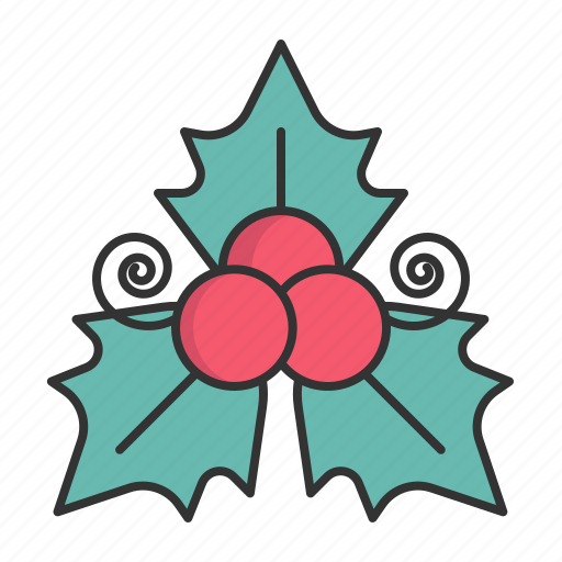 Mistletoe, christmas, decoration, xmas, ornament, holiday icon - Download on Iconfinder