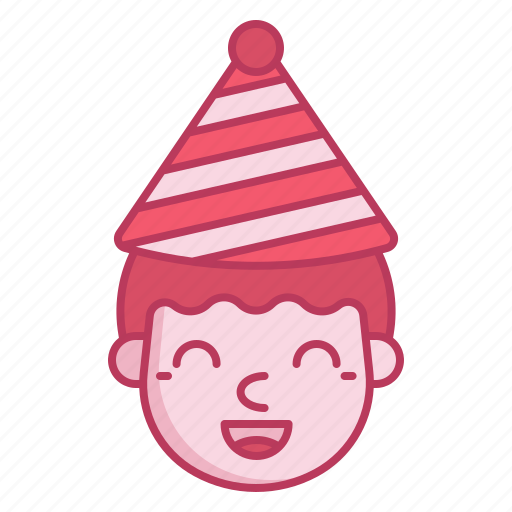 Boy, kid, avatar, party, christmas, new, year icon - Download on Iconfinder
