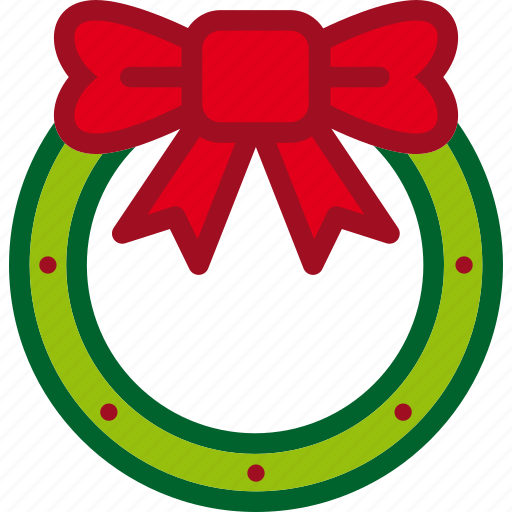 Christmas, decoration, holiday, wreath, xmas icon - Download on Iconfinder