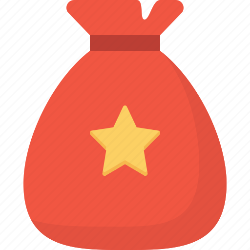 Bag, christmas, gift, present, santa, xmas icon - Download on Iconfinder