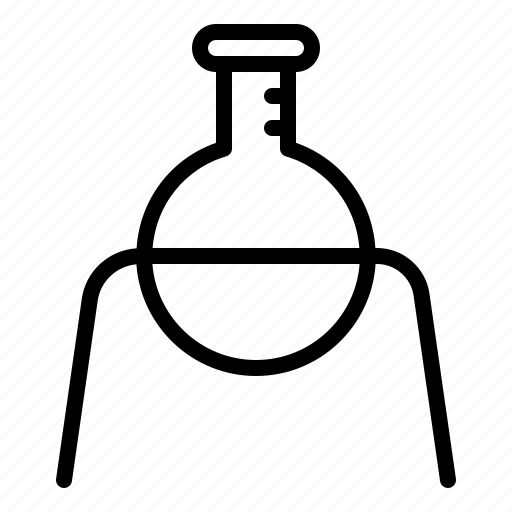 Flask, lab, laboratory, research, science icon - Download on Iconfinder