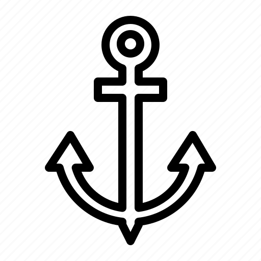 Anchor, marine, ocean, sea, water icon - Download on Iconfinder