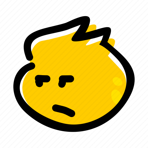 Emojis, emoji, face, emotion, unamused, meh, dissatisfied icon - Download on Iconfinder
