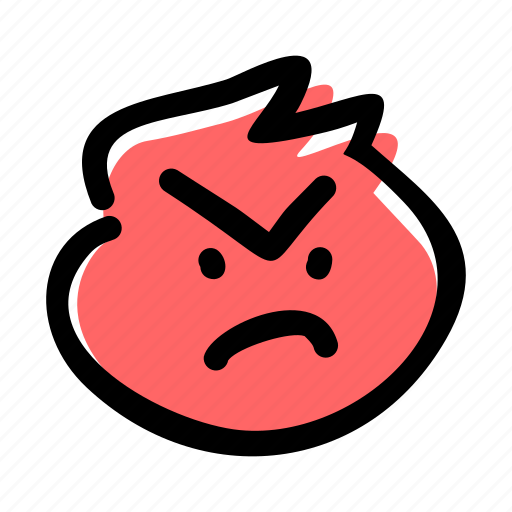 Emojis, emoji, face, emotion, angry, angry face, grumpy icon - Download on Iconfinder