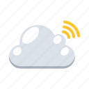 cloud, data, database, network, server, storage, weather