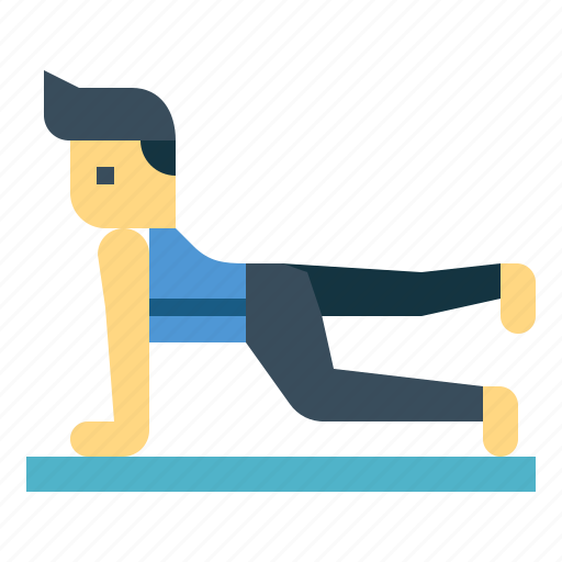 Yoga, man, exercise, workout, pose icon - Download on Iconfinder
